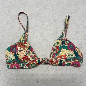 Marine Layer X Andie Bikini Floral Top Small - Picture 1 of 4