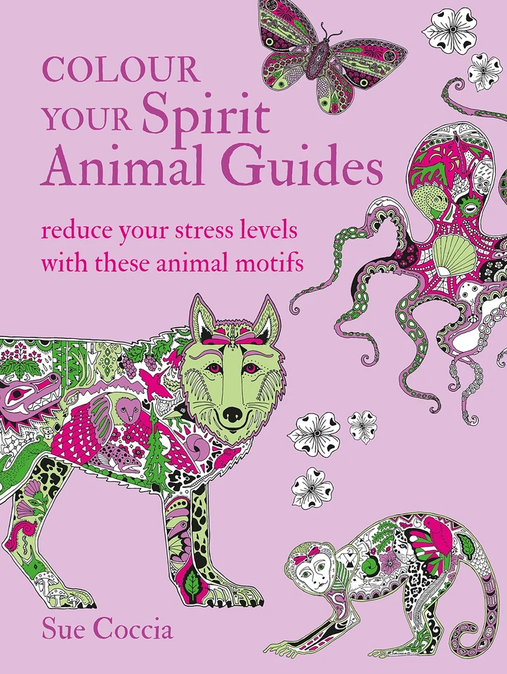 Colour Your Spirit Animal Guides: Reduce your stress levels with these anima... Foto 1 de 1