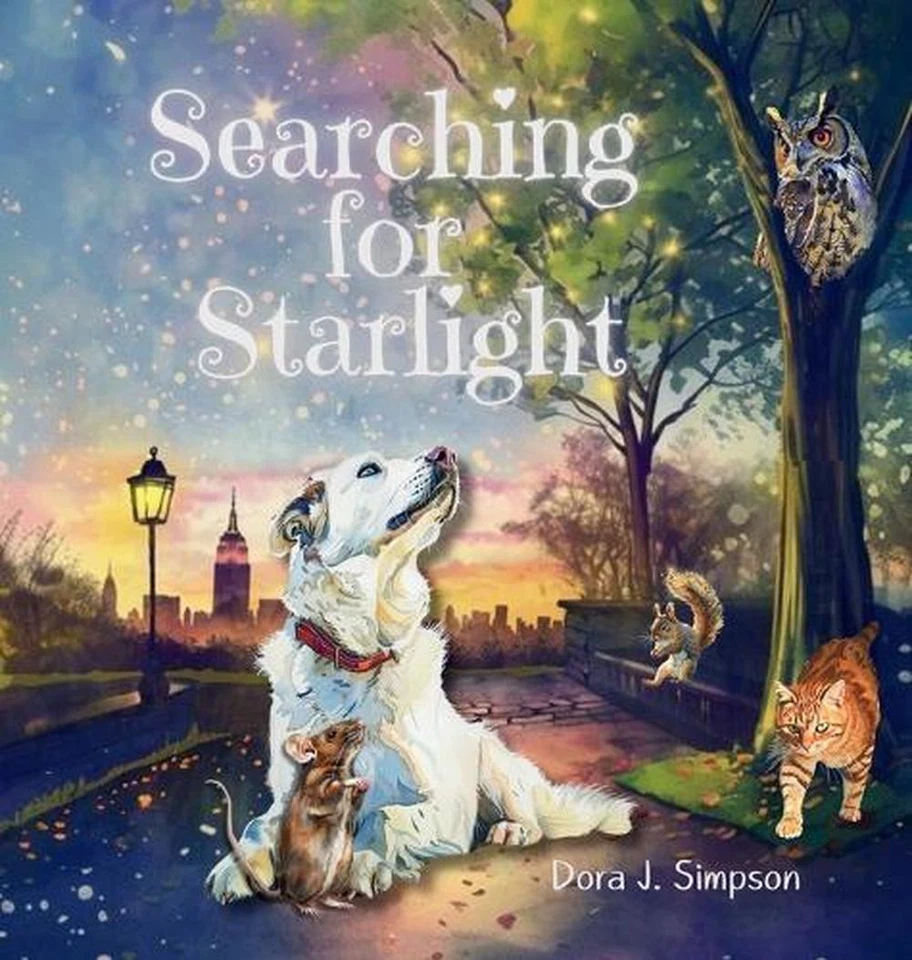 Searching for Starlight by Dora J. Simpson Hardcover Book - Image 1 of 1