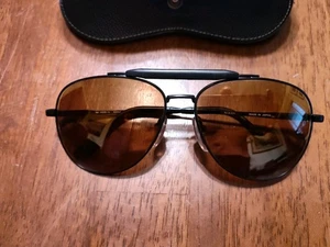 Vintage Nikon Promo Pilotenbrille NK 4920-5 60 14 140 im Nikon Lederetui - Bild 1 von 6