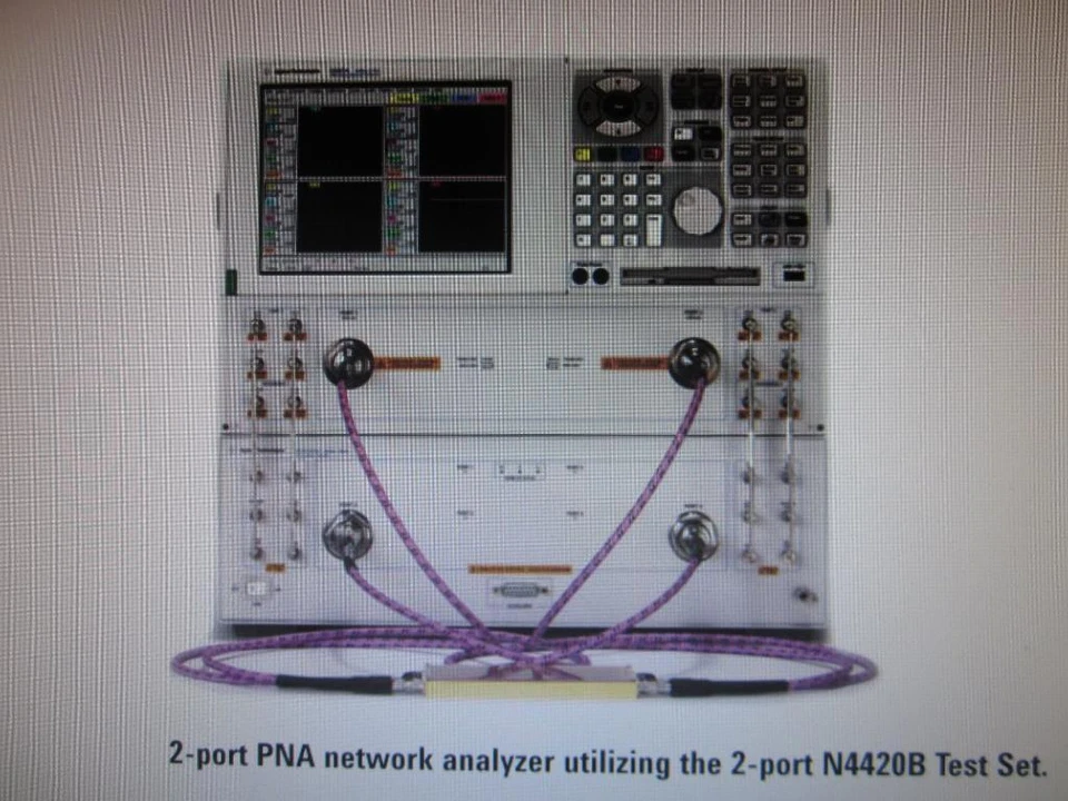 Agilent E8363C 10 MHz - 40 GHz PNA Vector Network Analyzer w/ N4420B Test Set - Image 1 of 1