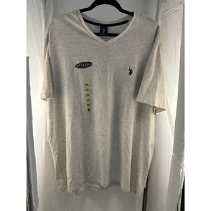 US Polo Assn men small Pony Logo short sleeve crew neck t-shirt gray XXL - Picture 1 of 6
