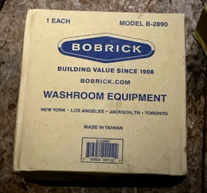 Nuevo dispensador de papel higiénico Bobrick B-2890 rollo jumbo individual baño comercial - Imagen 1 de 10