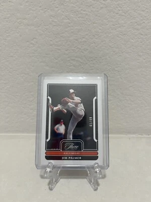 2023 Panini Three and Two Jim Palmer #/99 Baltimore HOF - Image 1 of 2