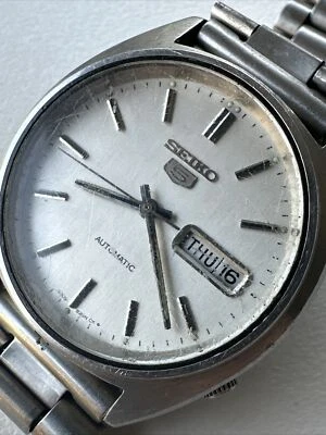 Reloj Hombre Vintage Seiko 5 Automático 6309-8840 Japón Foto 1 de 4