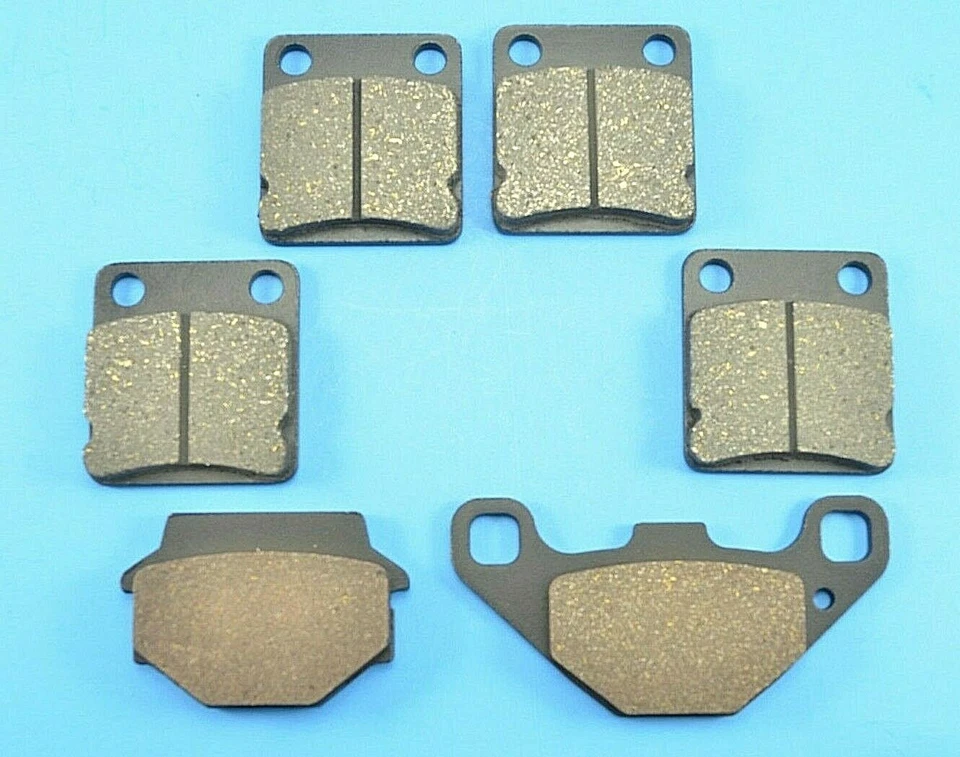 Pastilhas de freio para Suzuki 500 LTA500 LT-A500 Vinson freios dianteiros e traseiros 2003-2007 - Imagem 1 de 1