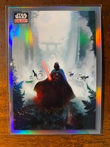 2023 Star Wars Galaxy Darth Vader #97 Vengeful Pursuit Refractor
