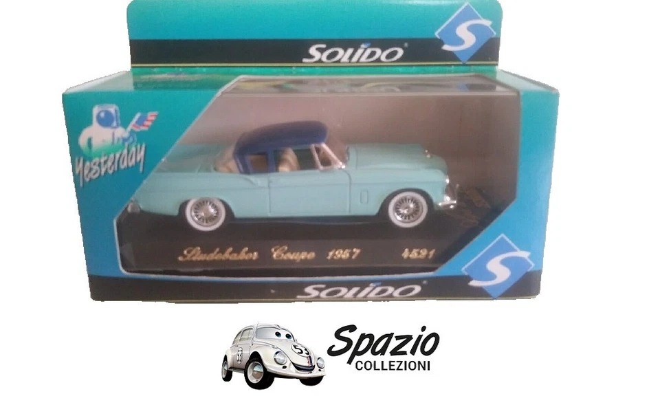 STUDEBAKER COUPE' 1957 SOLIDO 1/43 - Immagine 1 di 4