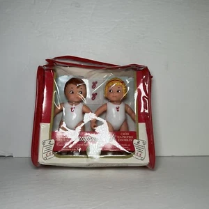 VTG Campbell Soup Collectible Vinyl Doll Boy & Girl 1995 Fibre Craft Advertising - Picture 1 of 6
