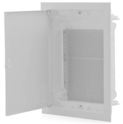 Multimediaverteiler Kommunikationsverteiler Unterputz 2reihig 442x346x92mm IP40  - Bild 1 von 4