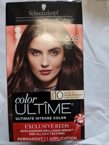 Schwarzkopf Color Ultime 5.28 Cocoa Red Hair Color Permanent Dye - Picture 1 of 1
