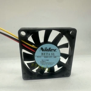 1 Stück Nidec Lüfter D05X-12TL 08B DC12V 0,06A 5010 50*10mm 3 Draht Lüfter - Bild 1 von 4