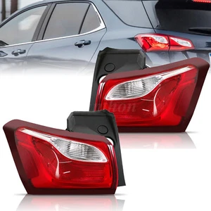 Pair Left+Right Side Halogen Tail Lights Brake Lamps For 2018-2020 Chevy Equinox - Picture 1 of 12