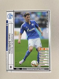 2015-16 Panini WCCF Leon Goretzka Rookie Card RC Schalke04 Bayern Munchen - Picture 1 of 2