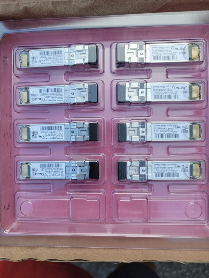 New Genuine Extreme Networks 10G-SR-SFP300M-ET, Extreme Temperature - Image 1 of 1