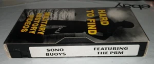 Tape Hard To Find Military History Videos Rare, Sono Buoys Featuring The PBM VHS - Picture 1 of 3