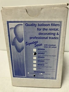 Válvula de llenado reguladora infladora de globos de helio de latón para globos de látex y lámina - Imagen 1 de 8