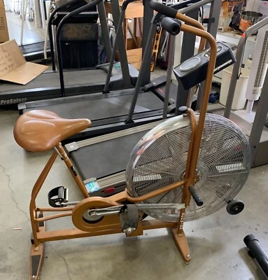 Vintage Schwinn Air-Dyne Dual Action Stationary Gold Exercise Bike Bicycle - Image 1 of 3