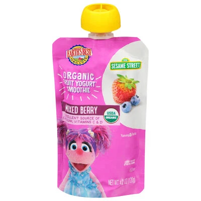 Earth's Best Smoothie Mix Berry Burst 4,22 oz (paquete de 6) Foto 1 de 2