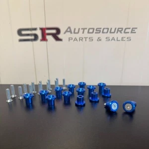 SR Autosource blau/silber Rocker Cover Dress Kit für SR20DET VVT S14 S15 - Bild 1 von 1