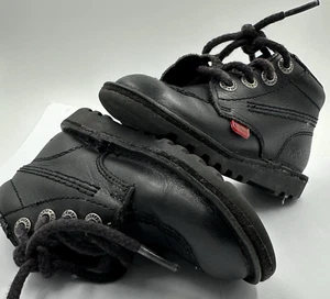 Kickers Infant Kick Hi Classic Ankle Boots Extra Comfortable Premium Qulity 2-3 - Picture 1 of 10