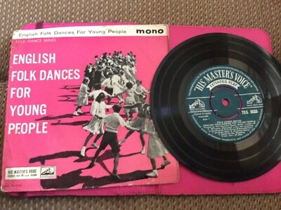 The Country Dance Band - English Folk Dances For Young People (7", Mono Vinyl) - Image 1 of 2