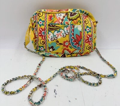 Vera Bradley Cassidy Womens Handbag Multicolor Floral Crossbody Strap Clutch Bag - Image 1 of 4