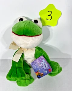 Russ Shining Stars Green Frog Plush Stuffed Animal Toy NWT - Picture 1 of 1