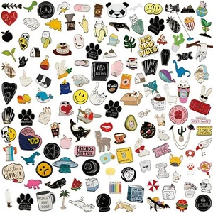 Enamel Pin Random Lot 4 NEW Pins Subscription Box Idea Surprise FREE SHIPPING - Picture 1 of 2