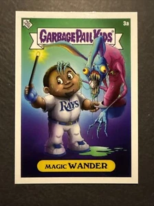 2022 Topps MLB X Garbage Pail Kids Alex Pardee Wander Franco RC Magic Wander #3A - Picture 1 of 2