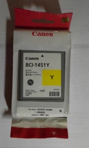 Original Canon BCI-1451Y Tinte yellow gelb für W6400  0173B001AA    - Bild 1 von 1