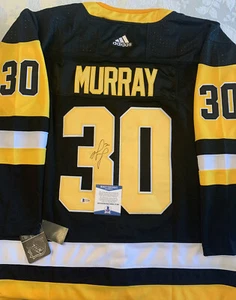 Matt Murray Autographed Signed Jersey Pittsburgh Penguins Beckett COA - Picture 1 of 5