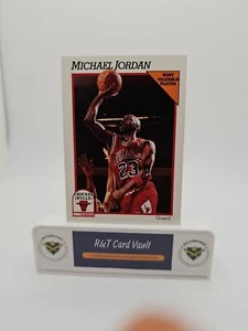 1991 Hoops Michael Jordan Chicago Bulls MVP #30 - Picture 1 of 2