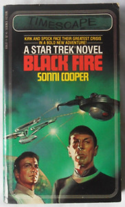 Star Trek: Schwarzes Feuer von Sonni Cooper. 1983 Taschenbuchausgabe Taschenbuch.