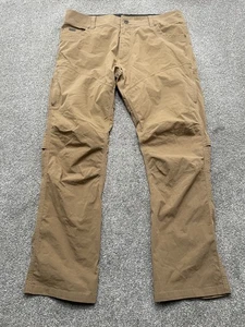Kuhl Hose Herren 38x32 braun Outdoor Wandern Cargo Gelenk Knie robust Arbeit - Bild 1 von 1