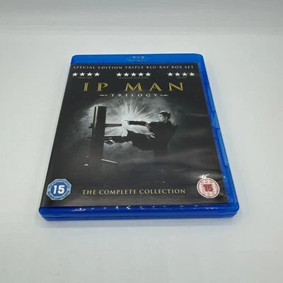IP Man 1,2 & 3 Set Rare Deleted Action Martial Arts Blu-ray Mentor To Bruce Lee - Image 1 of 4