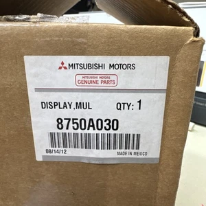 Mitsubishi 8750A030 Driver Information Display Screen 2003-2008 Endeavor NOS - Picture 1 of 10