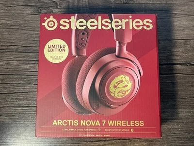 SteelSeries Arctis Nova 7 Wireless Gaming Headset Limited Edition Dragon SEALED - Image 1 of 3