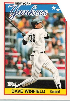 1988 Topps UK Minis #85 Dave Winfield - Image 1 of 2