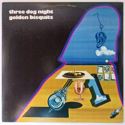 Three Dog Night ~ GOLDEN BISCUITS ~ 1970 Compilation Vinyl LP Record Album ~ EX - Image 1 of 4
