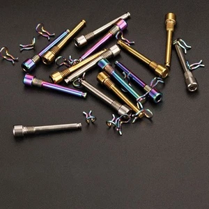 Pernos de pinza de freno de disco ligeros para platos de aceite roscados con clip de resorte - Imagen 1 de 43