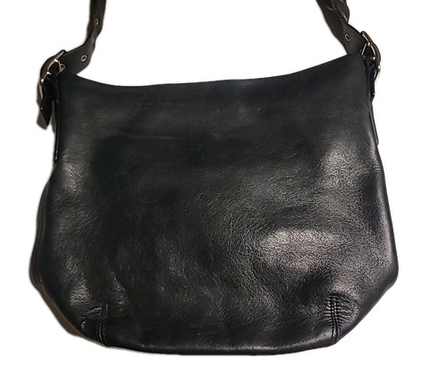 Borsa a tracolla Coach in pelle nera Legacy secchiello borsa a tracolla borsa 9186 Soho Hobo