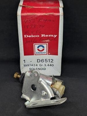 NOS 1972 1973 1974 BUICK GS SKYLARK LESABRE RIVIERA 4BBL V8 IDLE STOP SOLENOID - Image 1 of 4