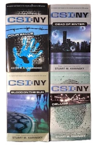 CSI NY Book Lot 4 Complete Series Stuart Kaminsky CBS TV Show Paperback Crime  - Bild 1 von 4