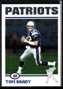 2004 Topps Chrome Tom Brady New England Patriots #125 - Picture 1 of 2