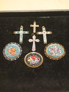 micro mosaic Jewelry Lot - Picture 1 of 18
