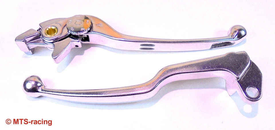 1 Paar Bremshebel Kupplungshebel Suzuki DL650 DL 650 V- Strom Bj. 13-24 silber - Bild 1 von 1