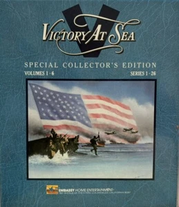 VICTORY at SEA Special Collectors Edition VHS 6 Tape Series (1987). LIKE NEW! - Picture 1 of 8