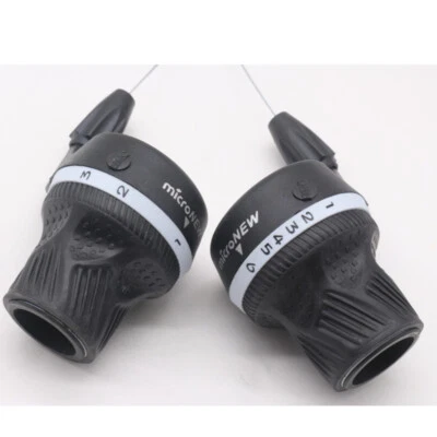 MTB Bike Derailleurs Twist Shifter lever 3*6s Bike Gear Grip Shift For shimano - Image 1 of 3