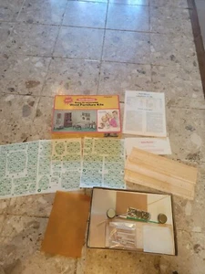 Realife Real Life Miniatures Heritage Series Living Room Kit 189 Wood Furniture - Picture 1 of 4